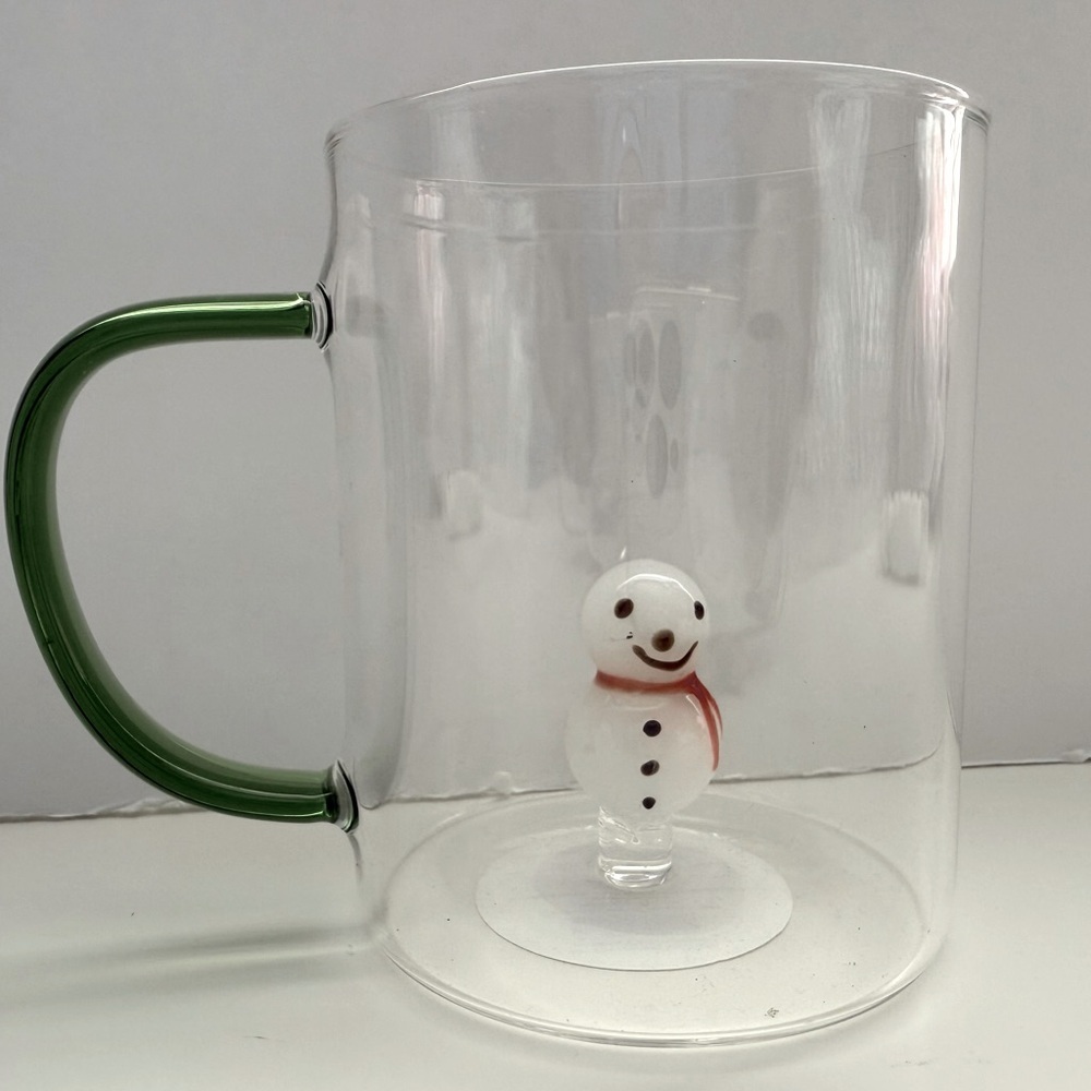 Holiday Peekaboo Borosilicate Glass Mug - 400ml - Picture 2 of 5